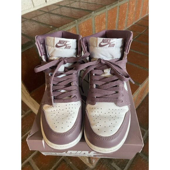 Nike Air Jordan 1 Retro High OG White/Sky/Mauve Sz 6Y FD1437 105 - Picture 6 of 7